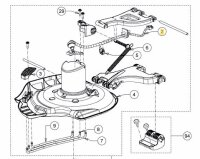 Robomow RK Kabelbaum Hauptplatine/Mähmotor 1000/2000...